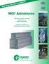 MCI Admixtures. Migrating Corrosion Inhibitors! Migrating, corrosion-inhibiting admixtures for reinforced structures.