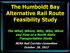 The Humboldt Bay Alternative Rail Route Feasibility Study