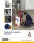 Products for Industrial Filtration