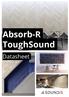 Absorb-R ToughSound. Datasheet