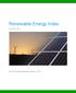 Renewable Energy Index. February 2018