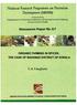 NRPPD Discussion Paper 57 ORGANIC FARMING IN SPICES: THE CASE OF WAYANAD DISTRICT OF KERALA. T.A.Varghese