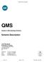 QMS. Scheme Description. Quality in Microbiology Scheme