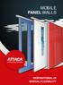 MOBILE PANEL WALLS MOBILE WALL SYSTEMS INSPIRATIONAL IN SPATIAL FLEXIBILITY