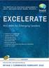 Excelerate. Our experienced facilitators will deliver a specifically designed program focusing on