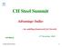CII Steel Summit. Advantage India- - An enabling framework for Growth. 4 TH November O.P.Mishra. CII Steel Summit-Nov 09 1