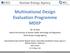Multinational Design Evaluation Programme MDEP