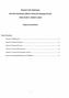 REQUEST FOR PROPOSALS YORK COUNTY, PENNSYLVANIA TABLE OF CONTENTS