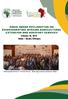 ADDIS ABABA DECLARATION ON REINVIGORATING AFRICAN AGRICULTURAL EXTENSION AND ADVISORY SERVICES October 16, 2015 Addis - Ababa, Ethiopia