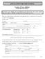 APPLICATION FOR EMPLOYMENT. County of Cass, Indiana an Equal Opportunity Employer