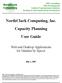 NorthClark Computing, Inc. Capacity Planning User Guide