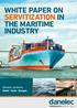 WHITE PAPER ON SERVITIZATION IN THE MARITIME INDUSTRY