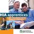 IA apprentices. leaders in the selection, training + management of apprentices