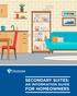 SECONDARY SUITES: AN INFORMATION GUIDE FOR HOMEOWNERS