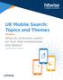UK Mobile Search: Topics and Themes