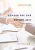 GENDER PAY GAP REPORT Commitment to Diversity