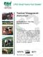 LPES Small Farms Fact Sheets* Nutrient Management SIMPLIFIED! By Randall James, Ohio State University Extension