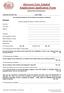 Abercorn Care Limited Employment Application Form