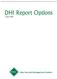 DHI Report Options. August Dairy Records Management Systems