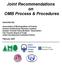 Joint Recommendations on OMB Process & Procedures
