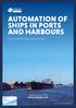 AUTOMATION OF SHIPS IN PORTS AND HARBOURS