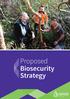 Proposed Biosecurity Strategy