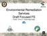 Environmental Remediation Services Draft Focused FS FGGM 83/OU-1 Former Skeet Range