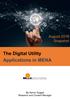 August 2018 Snapshot. The Digital Utility Applications in MENA. Middle East Solar Industry Association. By Kanav Duggal Research and Content Manager