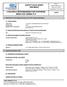 SAFETY DATA SHEET Revised edition no : 4 SDS/MSDS Date : 22 / 8 / 2012