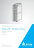 The power behind competitiveness. Delta UPS - Modulon Family. DPH Series, Three Phase kw. User Manual.