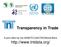 Transparency in Trade. A joint effort by the AfDB/ITC/UNCTAD/World Bank.