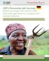 CIAT s Partnership with Germany: Reducing hunger and poverty while lessening agriculture s ecological and climate footprint