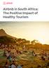 Airbnb in South Africa: The Positive Impact of Healthy Tourism