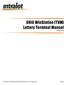 OHIO WinStation (TVM) Lottery Terminal Manual