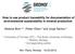 How to use product traceability for documentation of environmental sustainability in mineral production