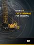 CAT COMMAND FOR DRILLING