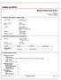 SIGMA-ALDRICH. Material Safety Data Sheet 1. PRODUCT AND COMPANY IDENTIFICATION. Product name : Hydroquinone