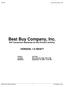 Best Buy Company, Inc. EDI Transaction Standards for 852 (Product Activity)