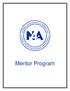 The N4A Mentoring Program