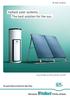 Vaillant solar systems: The best solution for the sun.
