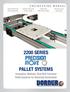 2200 SERIES PALLET SYSTEMS