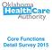 Oklahoma Health Care Authority (OHCA) Core Functions Detail Survey 2015