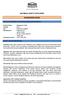 MATERIAL SAFETY DATE SHEET MANGANESE OXIDE