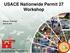 USACE Nationwide Permit 27 Workshop