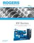 KV Series. rogers-kseries.com RMC-KV-BROCHURE_REV.002 Record of Change A/B. Variable Speed