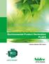 Environmental Product Declaration PLSES. 3-phase induction ODP motors
