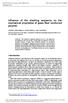 Influence of the stacking sequence on the mechanical proprieties of glass fiber reinforced polymer