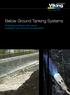 Below Ground Tanking Systems. Protecting buildings with robust, watertight sub-structure encapsulation