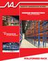 CANADIAN MANUFACTURED PALLET RACKING OUR STRENGTH IS OUR PRODUCT ROLLFORMED RACK