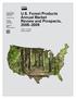 U.S. Forest Products Annual Market Review and Prospects,